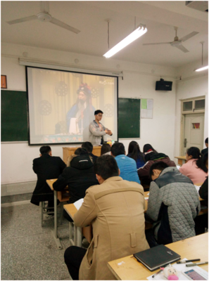信息学院感受经典戏曲魅力、学唱经典戏剧曲艺活动顺利举办